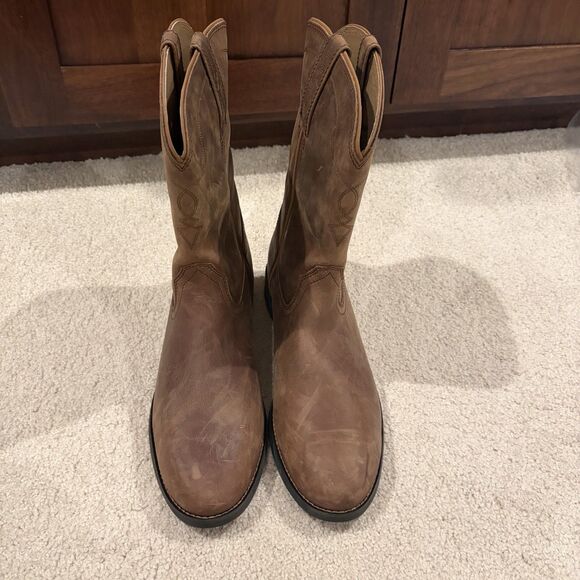Try On Cody James Cush Core Men’s Highland Roper Western Boots Sz13 BCJFA23P10-2 main image 6